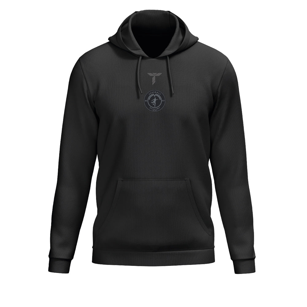 Hoodie Tridias Performance x Be Fit Fussball Academy Black on Black