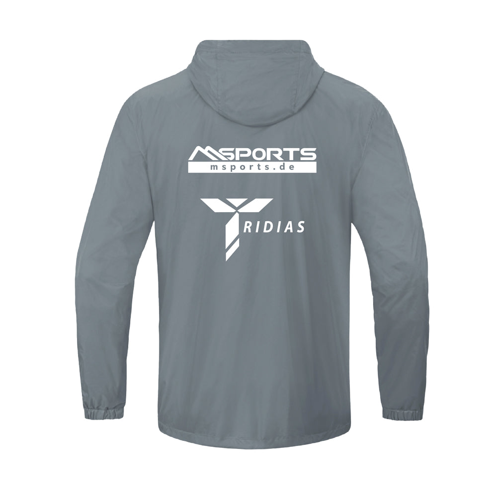 Windbreaker Tridias Performance Be Fit Fussball Academy Grau