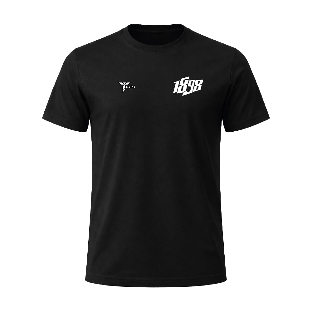 Round Neck Shirt Tridias Basic x 1898 ASV Botnang Schwarz