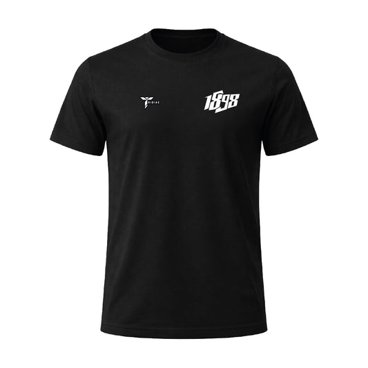 Round Neck Shirt Tridias Basic x 1898 ASV Botnang Schwarz