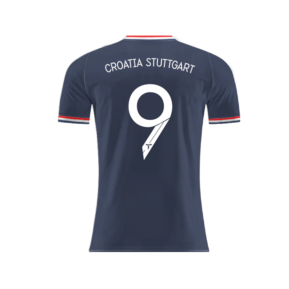 Match Trikot Tridias Authentic Modell Croatia Stuttgart Auswärtstrikot