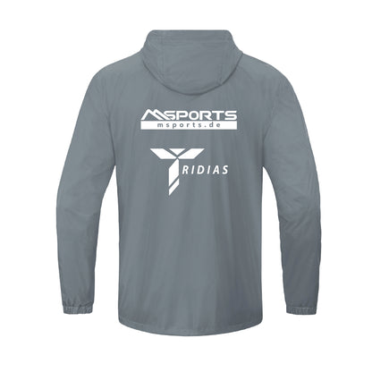 Windbreaker Tridias Performance Be Fit Fussball Academy Grau