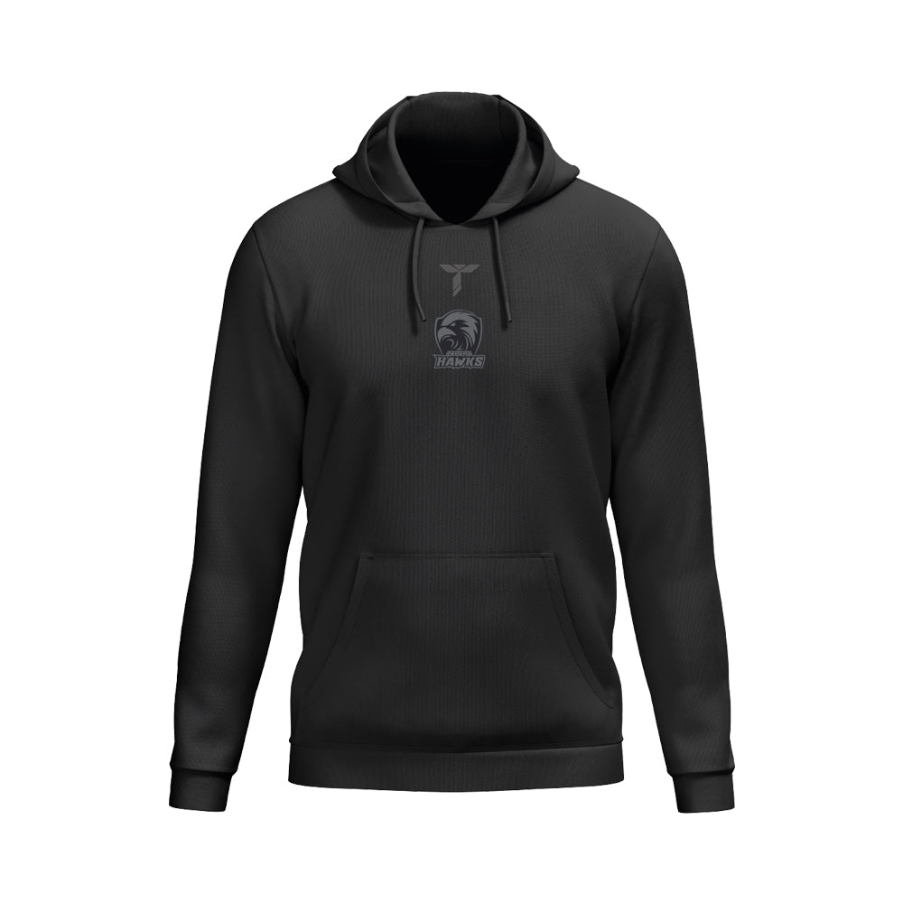 Hoodie Tridias Performance x Croatia Hawks Black on Black