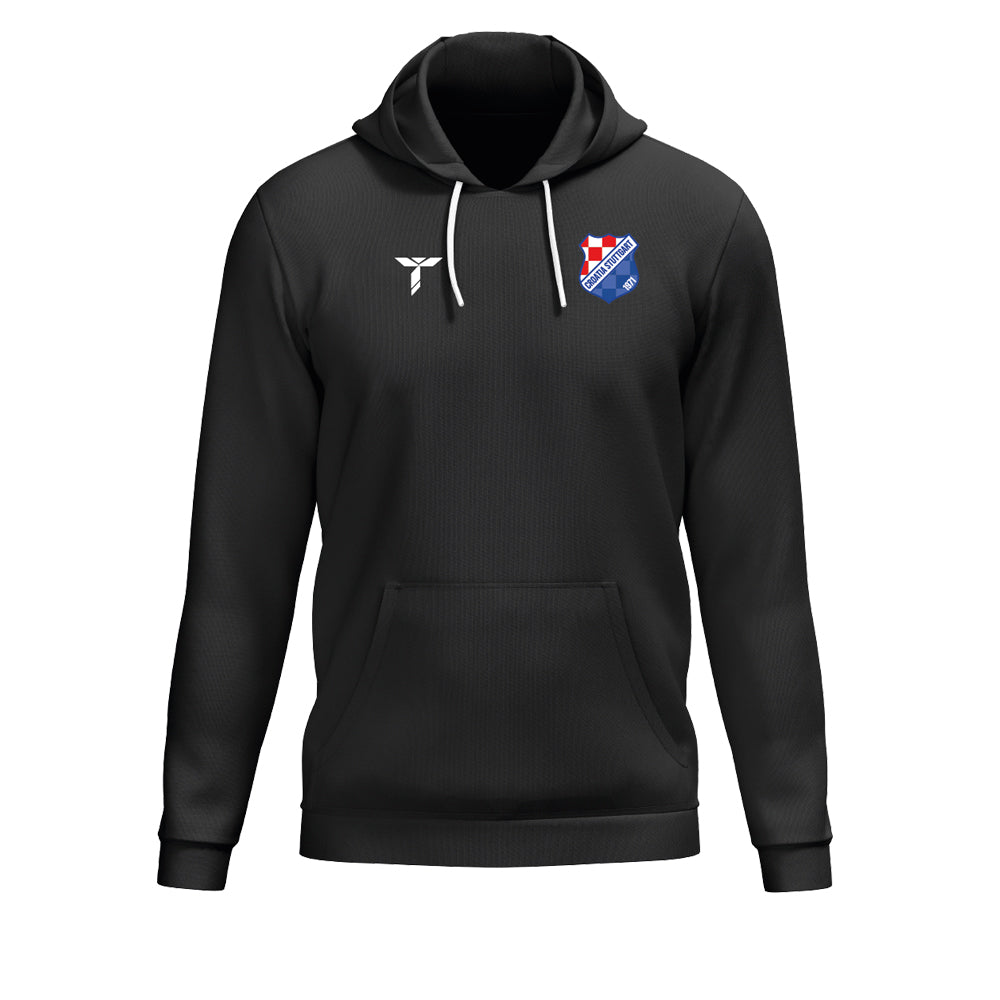 Hoodie Tridias Performance x Croatia Stuttgart Schwarz