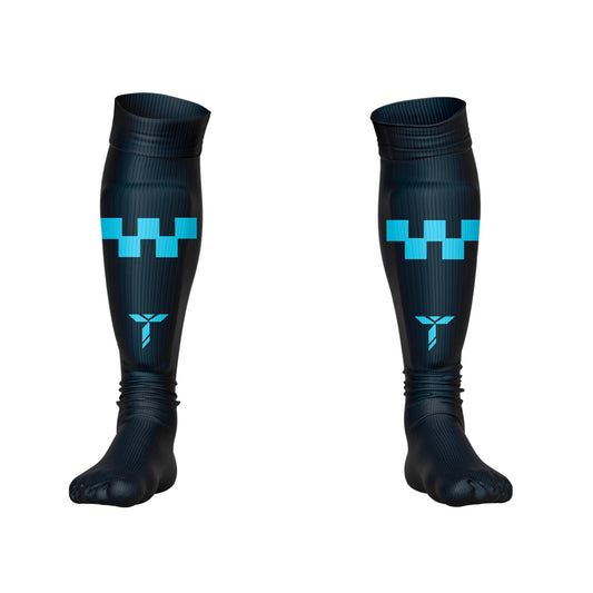 Sockenstutzen blau Tridias Authentic x Croatia Stuttgart