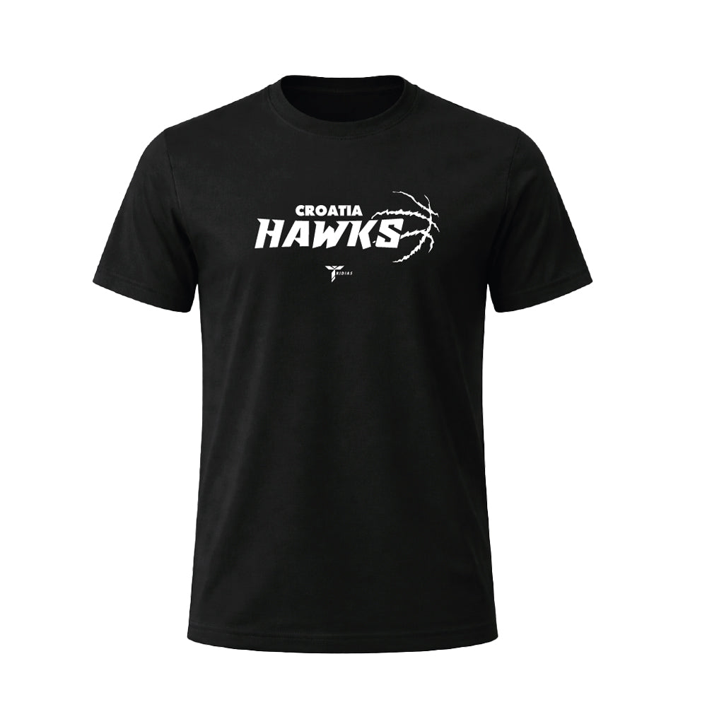 Round Neck Shirt Tridias Basic Croatia Hawks Basketball