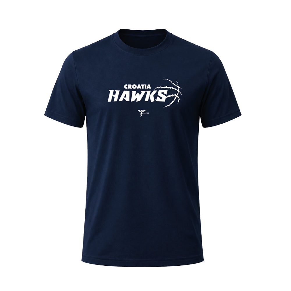 Round Neck Shirt Tridias Basic Croatia Hawks Basketball
