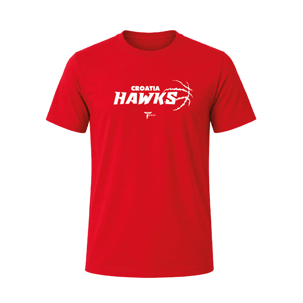 Round Neck Shirt Tridias Basic Croatia Hawks Basketball