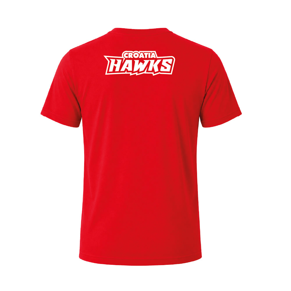 Round Neck Shirt Tridias Basic Croatia Hawks