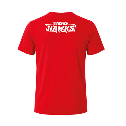 Round Neck Shirt Tridias Basic Croatia Hawks