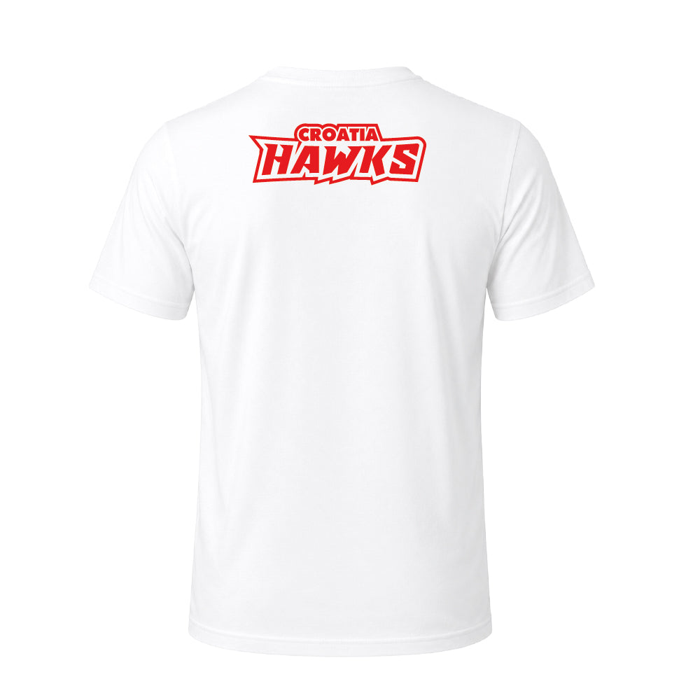 Round Neck Shirt Tridias Basic Croatia Hawks