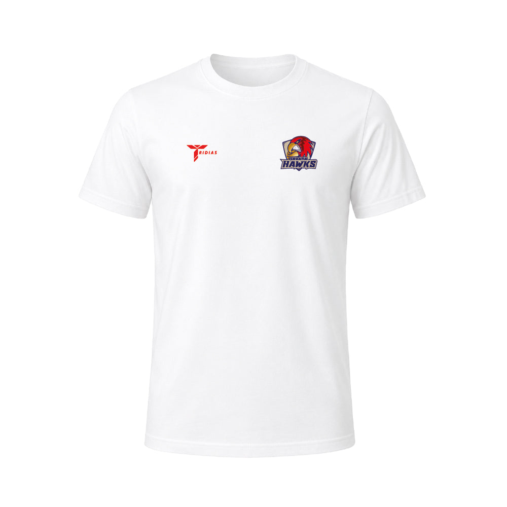 Round Neck Shirt Tridias Basic Croatia Hawks