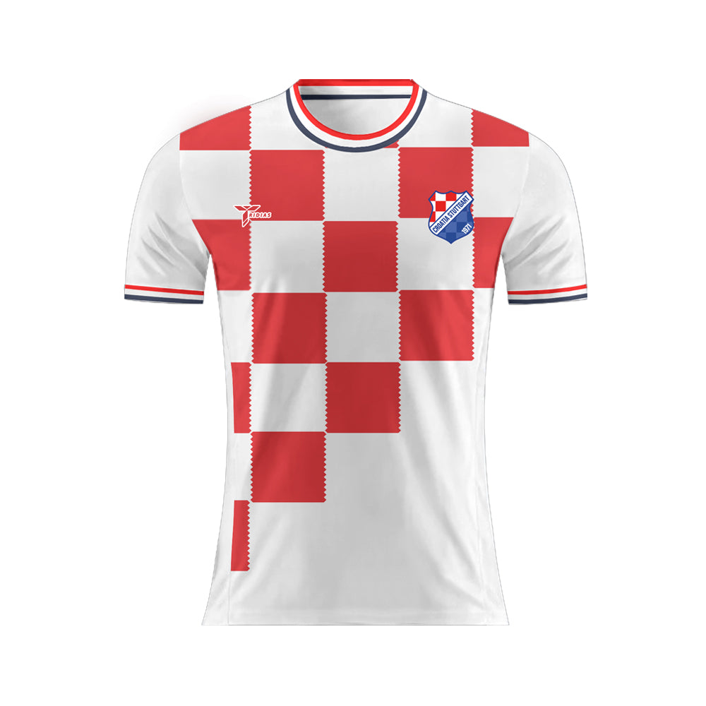 Match Trikot Tridias Authentic Modell Croatia Stuttgart Heimtrikot