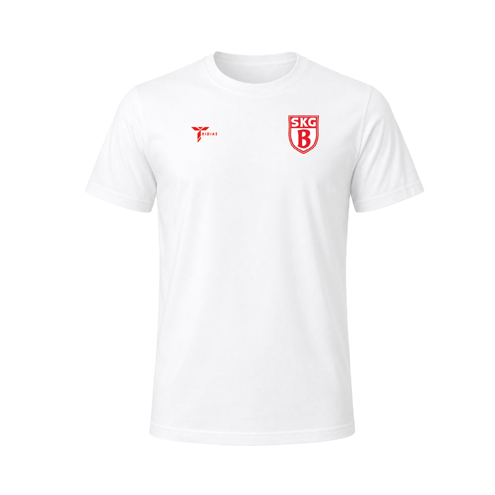 Round Neck Shirt Tridias Basic SKG Basketball Logo